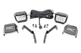 LED Light Kit | Ditch Mount | 3" OSRAM | Wide | Chevy 1500 & Chevy/GMC 2500HD/3500HD (07-14) view 1