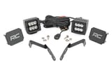 LED Light Kit | Ditch Mount | 2" Black Pair | Spot | Chevy 1500 & Chevy/GMC 2500HD/3500HD (07-14) view 1