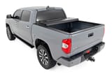 Hard Tri-Fold Flip Up Bed Cover | 5'7" Bed | Toyota Tundra 2WD/4WD (07-21) view 4