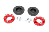 Rough Country 2 Inch Lift Kit | Red Spacers | Toyota 4Runner 2WD/4WD (2010-2024) view 1