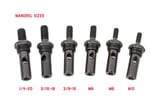 Nutsert Toolkit - 10 Piece System W/Quick Change Mandrel Set view 5