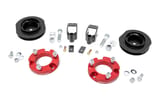 Rough Country 2 Inch Lift Kit | X-REAS | Red Spacers | Toyota 4Runner 2WD/4WD (2010-2024) view 2