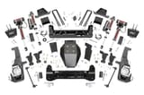 Rough Country 7 Inch Lift Kit | Torsion Drop | Vertex | w/ Overloads | Chevy/GMC 2500HD/3500HD (20-26) view 1
