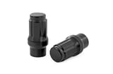 M12 x 1.5 Lug Nut Set of 24 | Black | Closed End | Extended Thread view 2