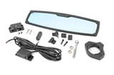 UTV Aluminum Rear View Mirror | Dome Light| 12" | 1.75-2" Mount view 4