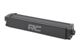 12 Inch Black Series LED Light Bar | Single Row | Cool White DRL view 2