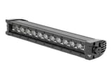 12 Inch Black Series LED Light Bar | Single Row | Amber DRL view 3