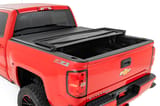 Soft Tri-Fold Bed Cover | 5'9" Bed | Chevy/GMC 1500 (14-18 & Classic) view 2