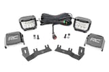 LED Ditch Light Kit | 3in OSRAM Pair | Wide | Chevy/GMC 1500 (14-18 & Classic) view 1