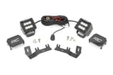 LED Ditch Light Kit | 2in Black Pair | Flood | Chevy/GMC 1500 (14-18 & Classic) view 1