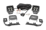 LED Ditch Light Kit | 2in Black Pair | White DRL | Chevy/GMC 1500 (14-18 & Classic) view 1