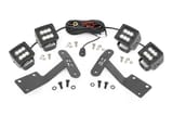 LED Light Kit | Ditch Mount | Dual 2" Black Pairs | Flood | Toyota Tundra (14-21) view 1