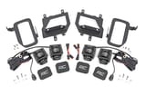 LED Light Kit | Fog Mount | Dual 2" Black Pairs | SAE | Ford F-150 (15-17) view 1