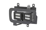 LED Light Kit | Fog Mount | Dual 2" Black Pairs | Flood | Ford F-150 (15-17) view 2