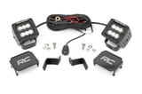 LED Light Kit | Ditch Mount | 2" Black Pair | Flood | Ford F-150 (15-26)/F-150 Lightning (22-26) view 1