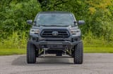 Front Bumper | High Clearance | 12000-Lb Pro Series Winch | Synthetic Rope Toyota Tacoma 4WD (16-23) view 6