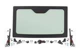 Electric Tilt Windshield | Glass | Formed Frame | Polaris Ranger XP 1000 view 5