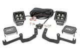 LED Light Kit | Ditch Mount | 2" Black Pair | White DRL | Chevy Silverado 1500 (19-26) view 1