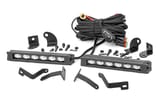 LED Light Kit | Bumper Mount | 6" Black Slimline Pair | Ford Ranger (19-23) view 5