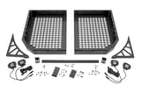 Cargo Rack | Dual 2" Black LED Pairs | Flush Mount | Polaris Ranger XP 1000 view 1