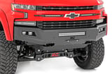 High Clearance Front Bumper | LED Lights & Skid Plate | Chevy Silverado 1500 (19-22) view 1