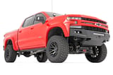 High Clearance Front Bumper | LED Lights & Skid Plate | Chevy Silverado 1500 (19-22) view 4