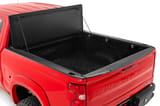 Hard Tri-Fold Flip Up Bed Cover | 5'10" Bed | Chevy/GMC Sierra 1500 (19-26)/Silverado 1500 (19-26) view 2