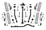 Rough Country 3.5 Inch Lift Kit | Adj Lower | FR D/S | M1R | Jeep Wrangler Unlimited Rubicon (18-23) view 1