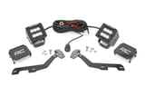LED Light Kit | Ditch Mount | 2" Black Pair | Flood | Ram 1500 2WD/4WD (19-26) view 1