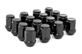 M10 x 1.25 Acorn Lug Nuts | Black | Set of 16 view 1