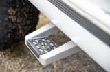 Single Hoop Step | Universal | Alum | Pair | Multiple Makes & Models (Chevy/Ford/GMC/Ram) view 4