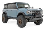 High Winch Mount | All Models | 9500S | 20 Inch Black Single Row LED | Ford Bronco (21-26) view 4