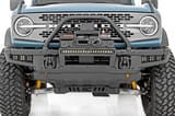 High Winch Mount | All Models | 20 Inch Black Single Row LED | Ford Bronco (21-26) view 6