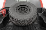 Bed Mount Spare Tire Carrier | Universal (5x5.5 6x5.5 6x135 & 5x5.0 Bolt Patterns) view 1