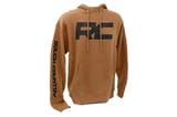 Rough Country Hoodie | RC Topographical Sleeve | Saddle | MD view 1
