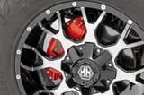 Caliper Covers | Front and Rear | Red | Ford F-150 2WD/4WD (2021-2026) view 2