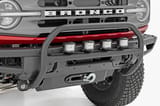 Nudge Bar | 20 Inch Chrome Single Row LED | OE Modular Steel | Ford Bronco (21-26) view 2