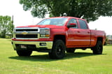 Rough Country 2 Inch Leveling Kit | Aluminum | Red | Chevy/GMC 1500 Truck (07-18) SUV (07-20) view 4