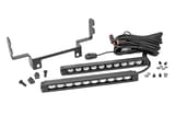 LED Light Kit | Bumper Mount | 10" Black Slimline Pair | Honda Pioneer 1000 view 2