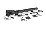 LED Light Kit | Hood Mount | 30" Black Single Row | Jeep Gladiator JT/Wrangler JL (18-26) view 1