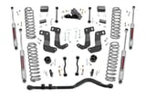 Rough Country 3.5 Inch Lift Kit | C/A Drop | 4-Door | Jeep Wrangler Unlimited 4WD (18-23) view 1