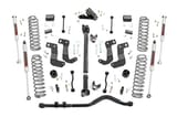 Rough Country 3.5 Inch lift Kit | C/A Drop | FR D/S | M1 | Jeep Wrangler Unlimited (18-23) view 1