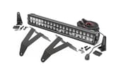 LED Light Kit | Bumper Mount | 20" Black Dual Row | Ram 1500 2WD/4WD (19-24) view 1