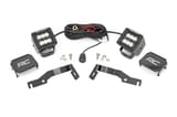 LED Light Kit | Ditch Mount | 2" Black Pair | Flood | Toyota Tacoma (24-26) view 2