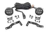 LED Light Kit | Ditch Mount | Black Series Round | 3.5 Inch | Amber DRL | Toyota Tacoma (24-26) view 2