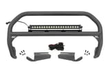 Nudge Bar | 20 Inch BLK DRL Single Row LED | OE Modular Steel | Ford Bronco (21-26) view 1