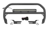 Nudge Bar | 20 Inch Black Single Row LED | Ford Bronco 4WD (2021-2026) view 1