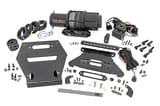 LED Light | Winch Mount | RS4500S | 10" Black Slimline | Polaris RZR Pro R view 1