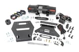 LED Light | Winch Mount | RS6500S | 10" Black Slimline | Polaris RZR Pro R view 1