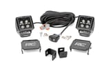 LED Light Kit | Ditch Mount | 2" Black Pair | White DRL | Toyota Tundra (22-26) view 1